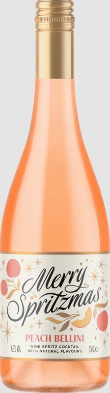 Merry Spritzmas Peach Bellini Spritz 6.9% ABV