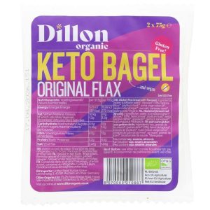 Dillon Organic Keto Bagel Original Flaxseed